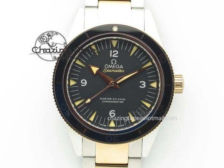 0228 Seamaster 300 Master Spectre SS MKS Best Edition Black Dial On Nylon Strap A SunProtective 8083